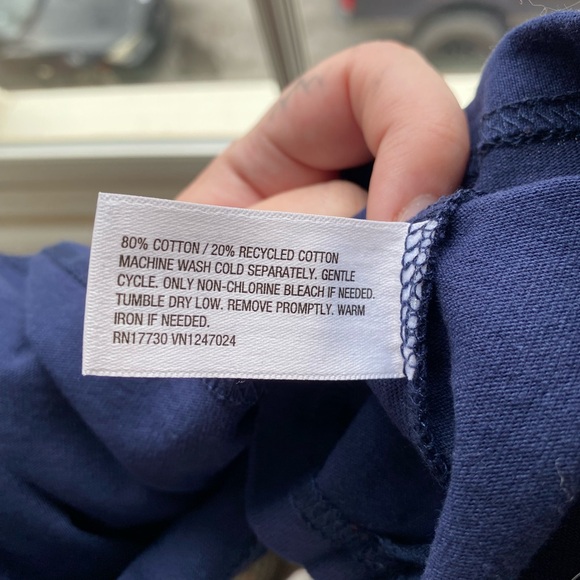 Rowing Blazers x Target Adult Extra Small Dark Blue Slogan T-Shirt - NWOT - Picture 7 of 7